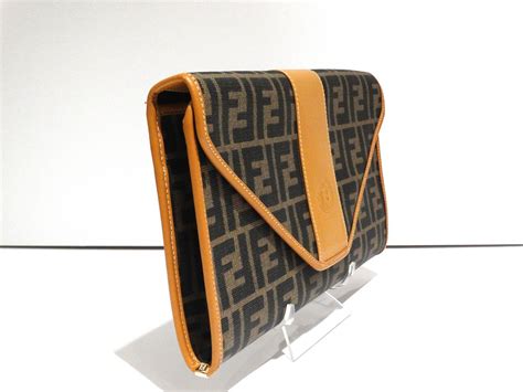 fendi envelope purse|Fendi clutch vintage.